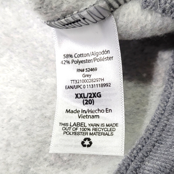 Thrasher X Time and Tru Collab Womens Oversized Long Sleeves Sweatshirt size XXL - Picture 5 of 5